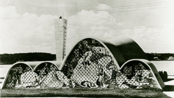 Church of Saint Francis of Assisi, Pampulha, Brazil. Oscar Neimeyer, 1943.