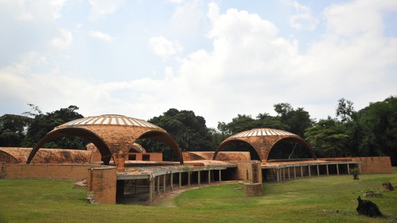 Unfinished Spaces, 2011, production still