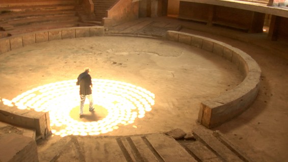 Unfinished Spaces, 2011, production still