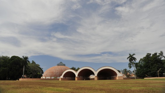 Unfinished Spaces, 2011, production still
