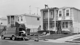 'Men Fixing Houses Near the Staten Island Mall' (detail). Photo by Christine Osinski. [See more at the bottom of the article.] 