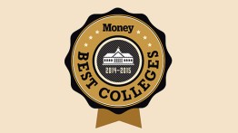 Money magazine Best Colleges badge
