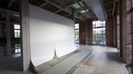 Oscar Tuazon, 'Dead Wrong', 2011; concrete, steel, plywood, sheetrock.