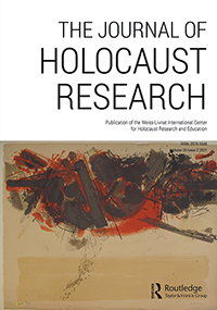 Journal of Holocaust Studies 35:2 (April 2021)
